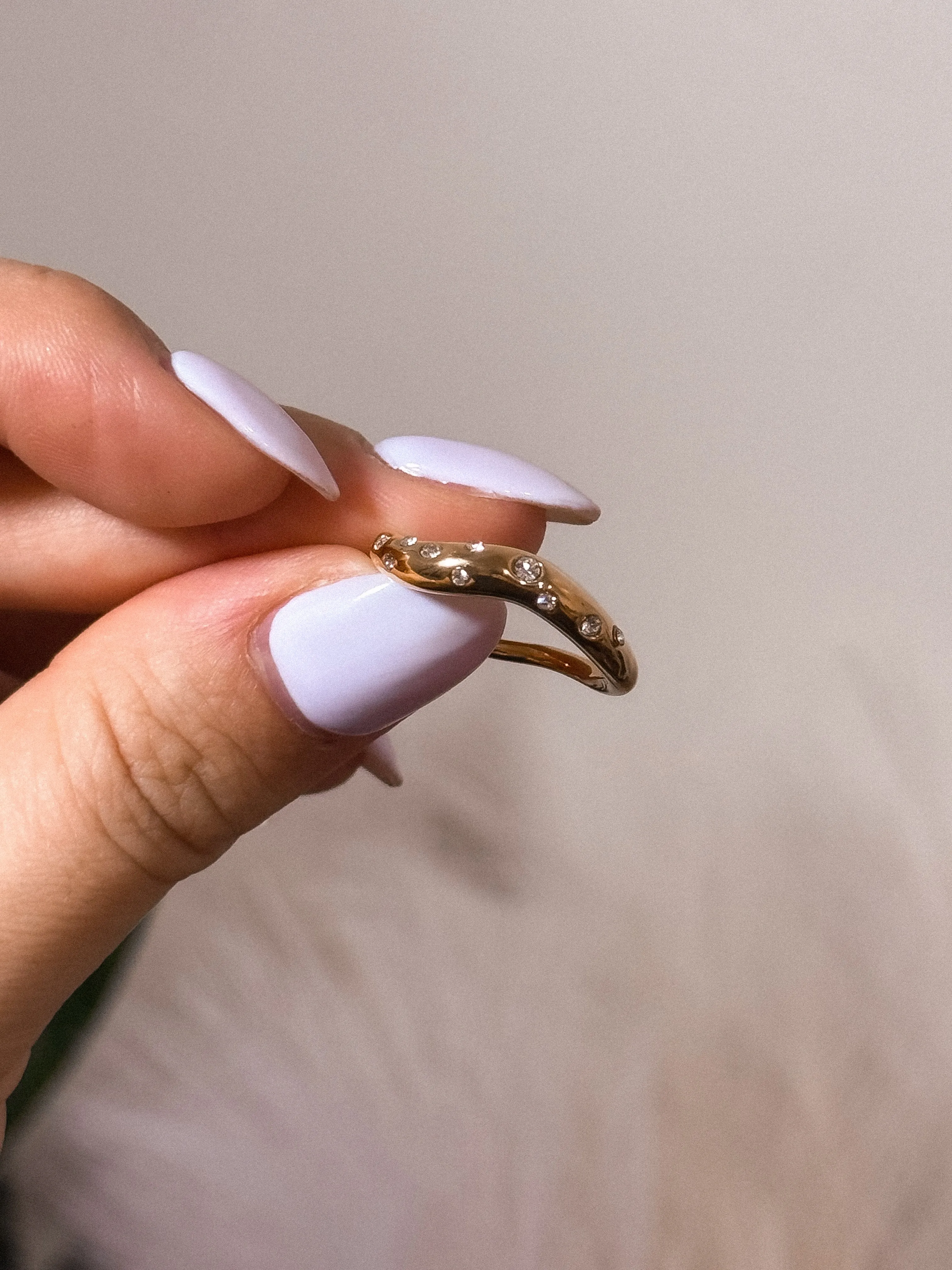 Maritza stackable rings *18K Gold Plated*