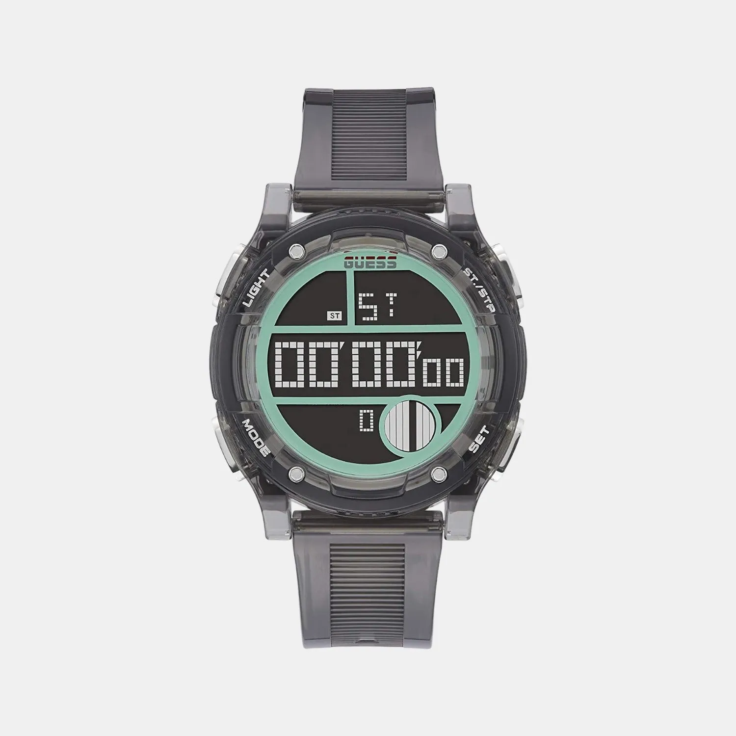 Men's Black Digital Silicone Watch GW0226G3