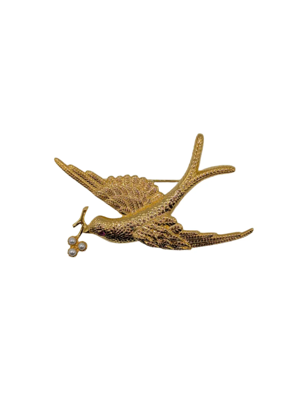 Men's Dove Brooch