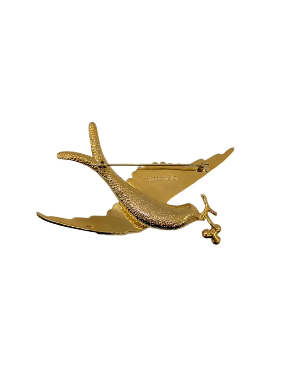 Men's Dove Brooch