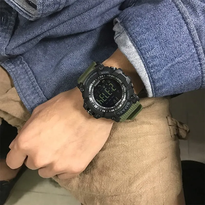 Men's Shockproof Chronograph Digital Watch