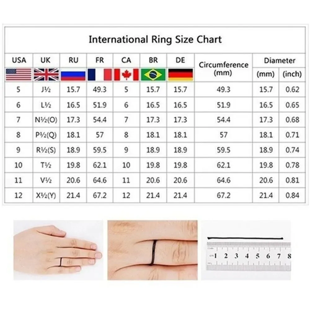 Metal Glossy Rings for Men Geometric Width Signet Square Finger Punk Style Fashion Ring Jewelry Accessories