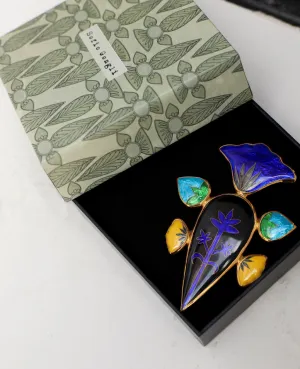 “Midnight Bloom” Brooch