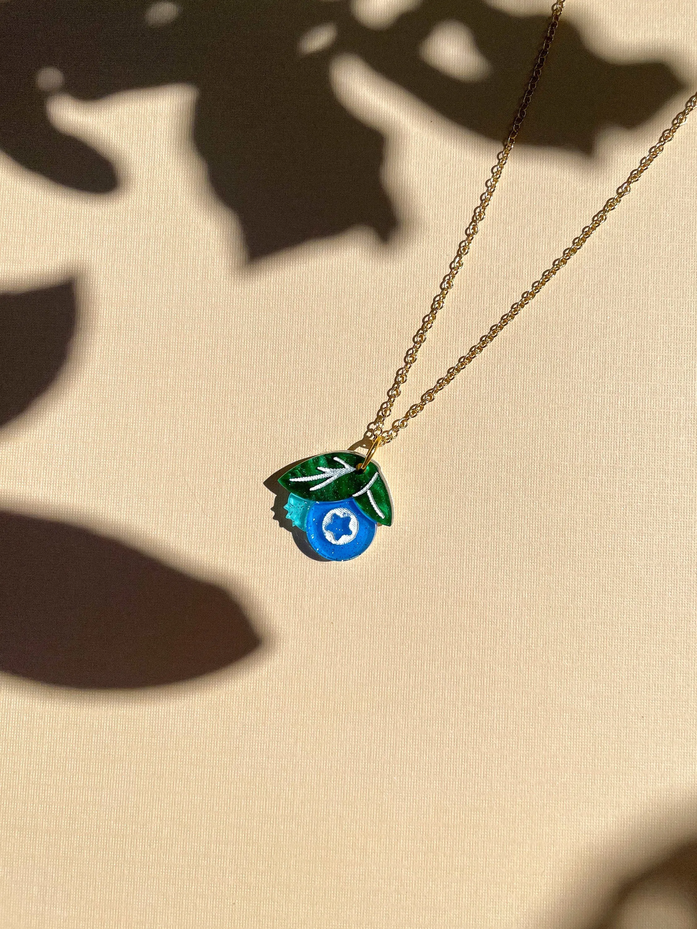 Mini Blueberry Necklace