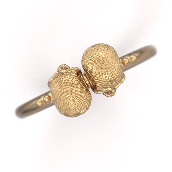Mini Diamond Vogue Skull Ring