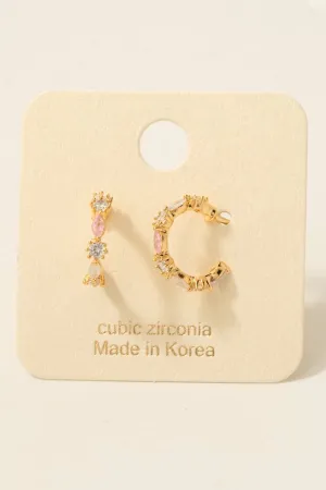 Mixed Mini Hoop Earring