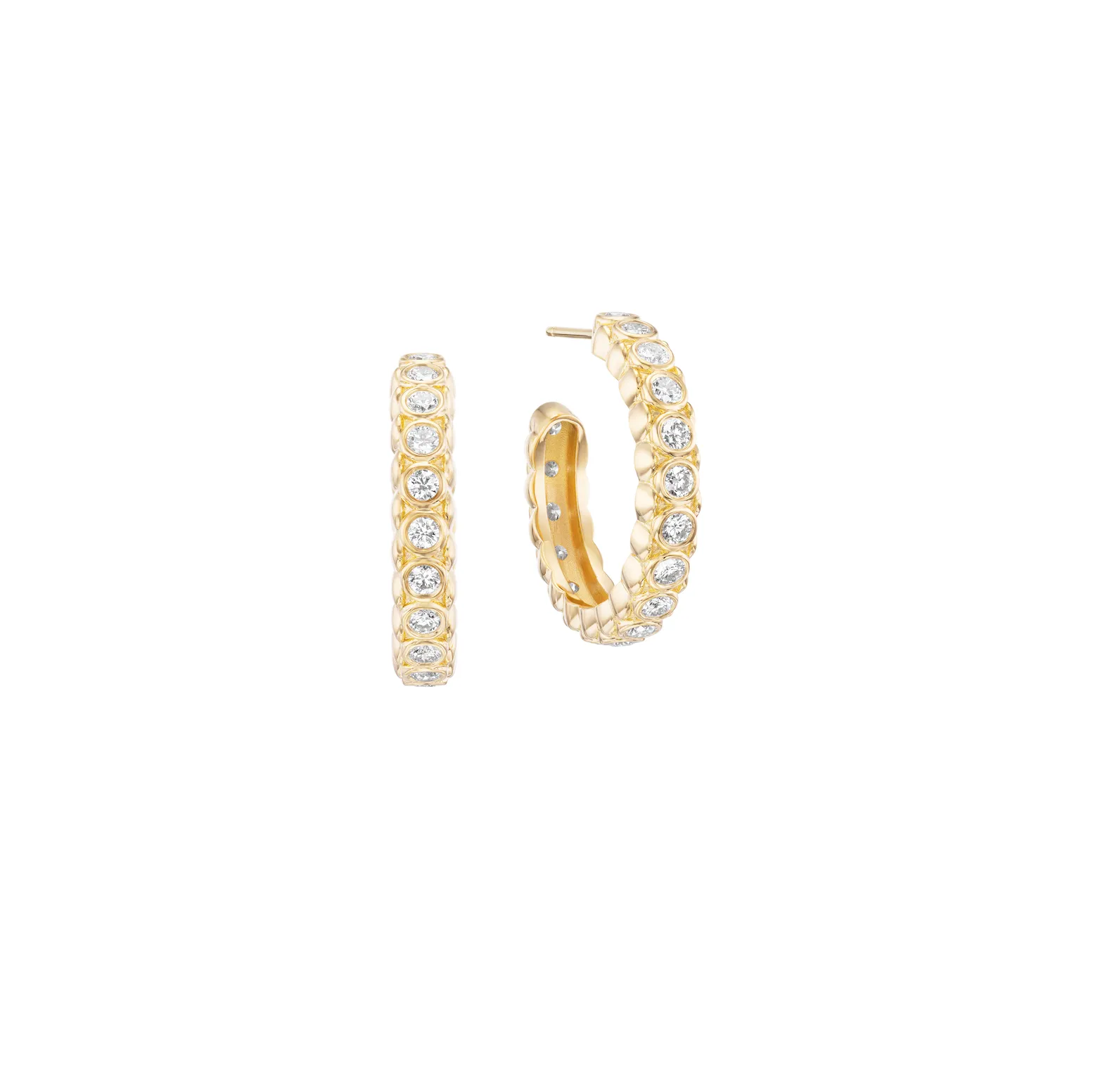 Morning Drop Earrings (Diamonds)