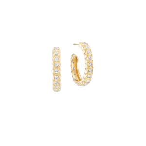 Morning Drop Earrings (Diamonds)