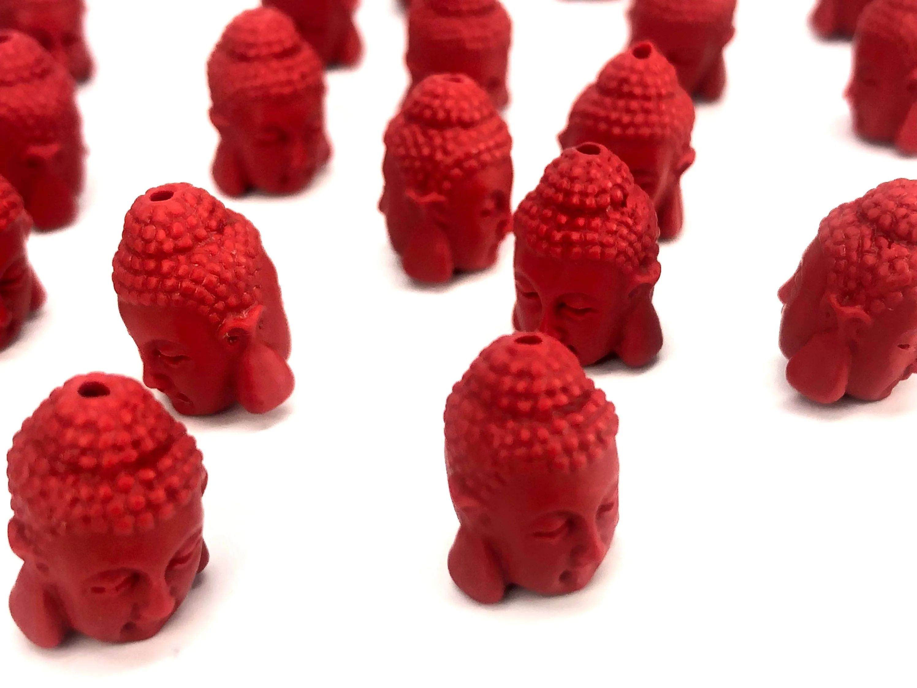 Mother Of Pearl Buddha Head Beads Sku#M730