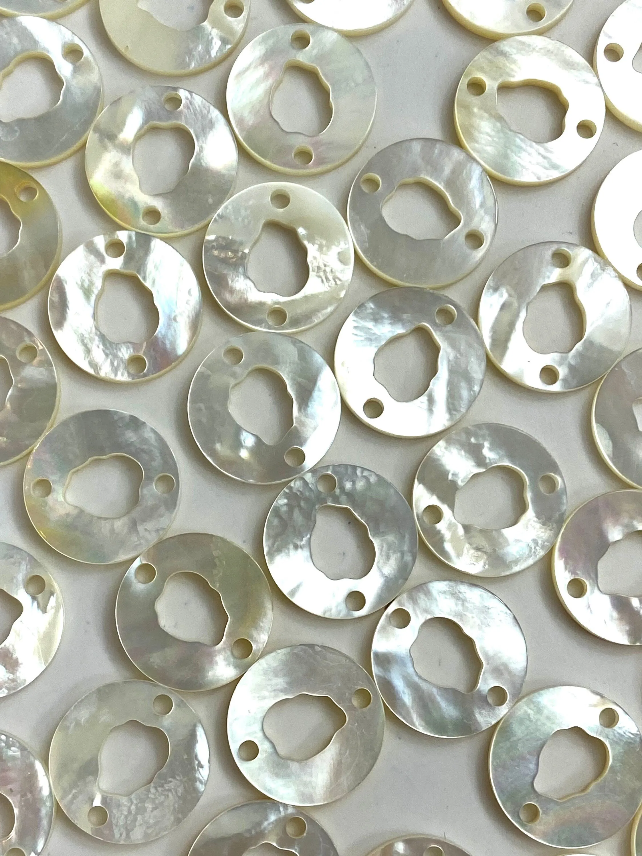 Mother of Pearl Kauai Carved Beads