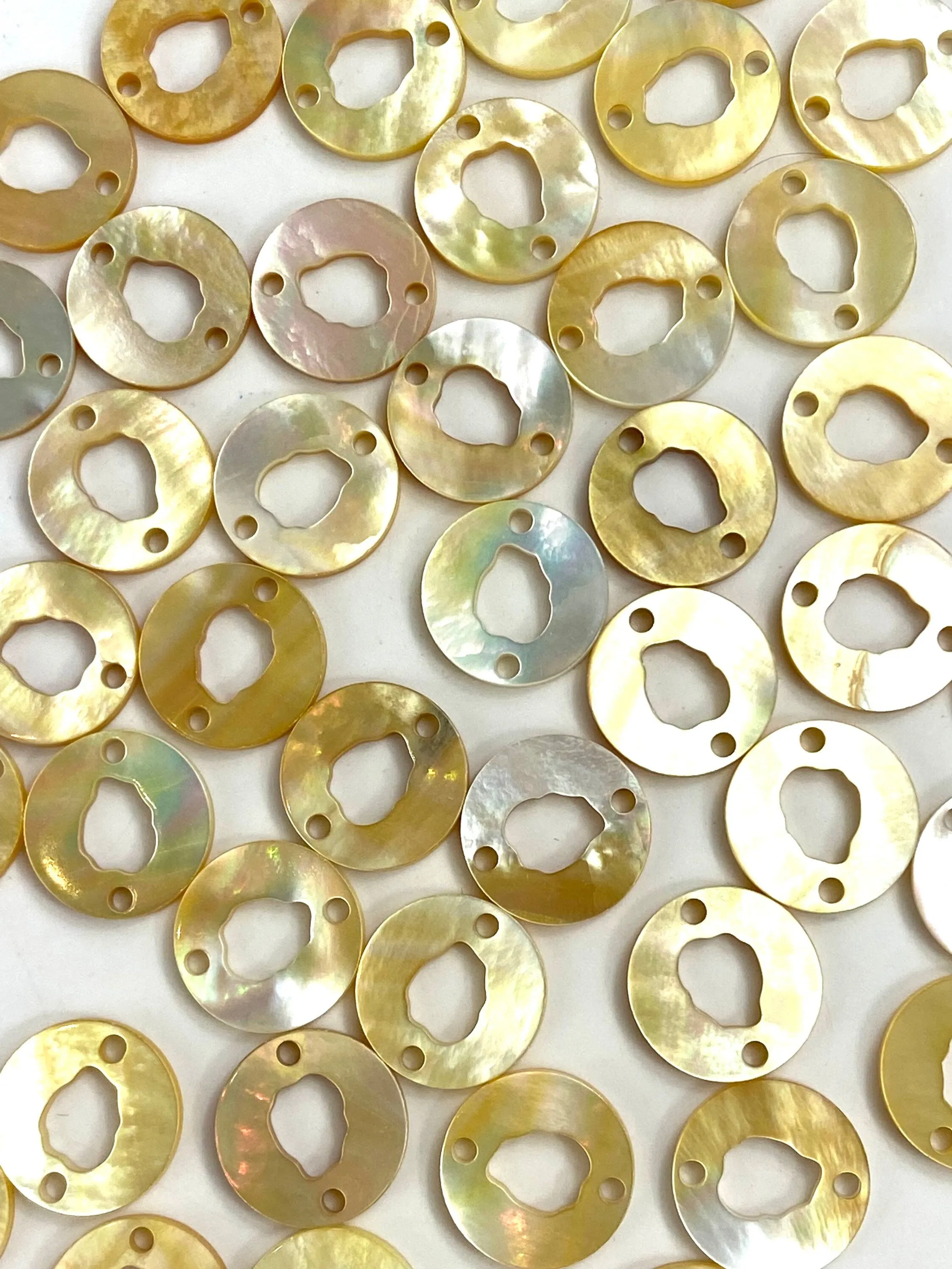 Mother of Pearl Kauai Carved Beads