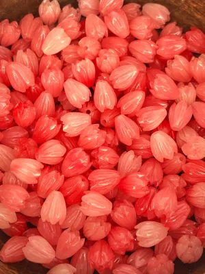 Mother Of Pearl Large Pink Pikake Beads