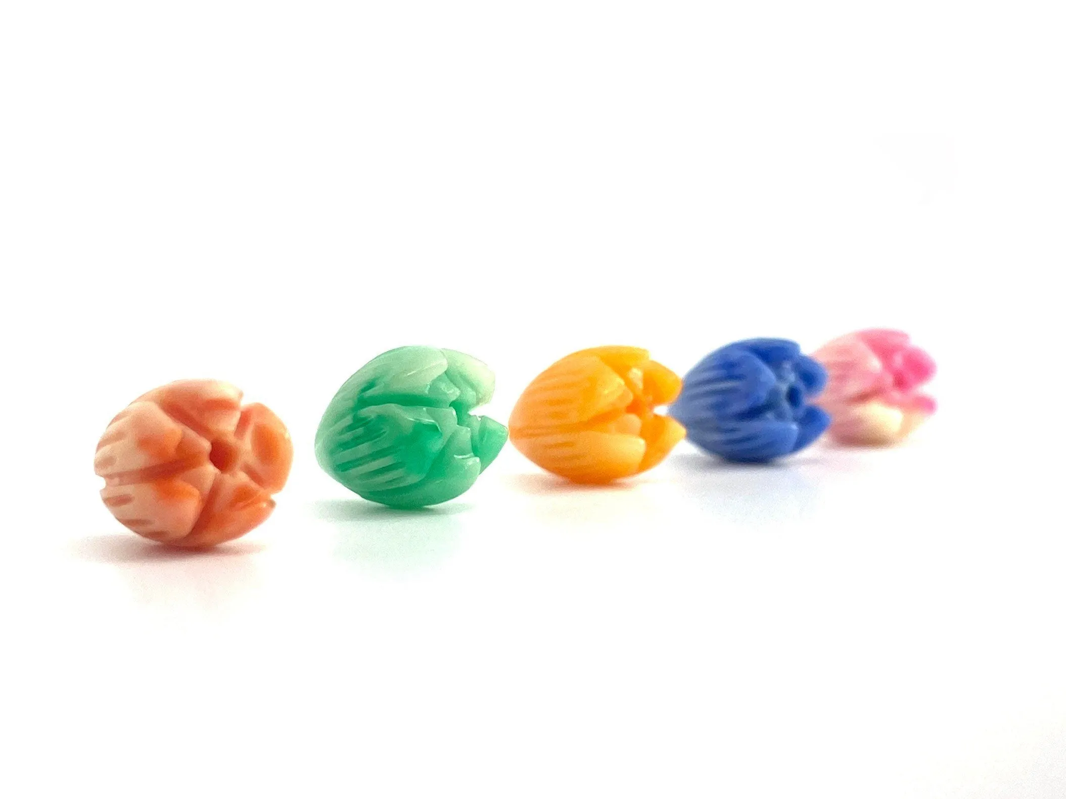 Mother Of Pearl Medium Pikake Beads (Assorted Colors)