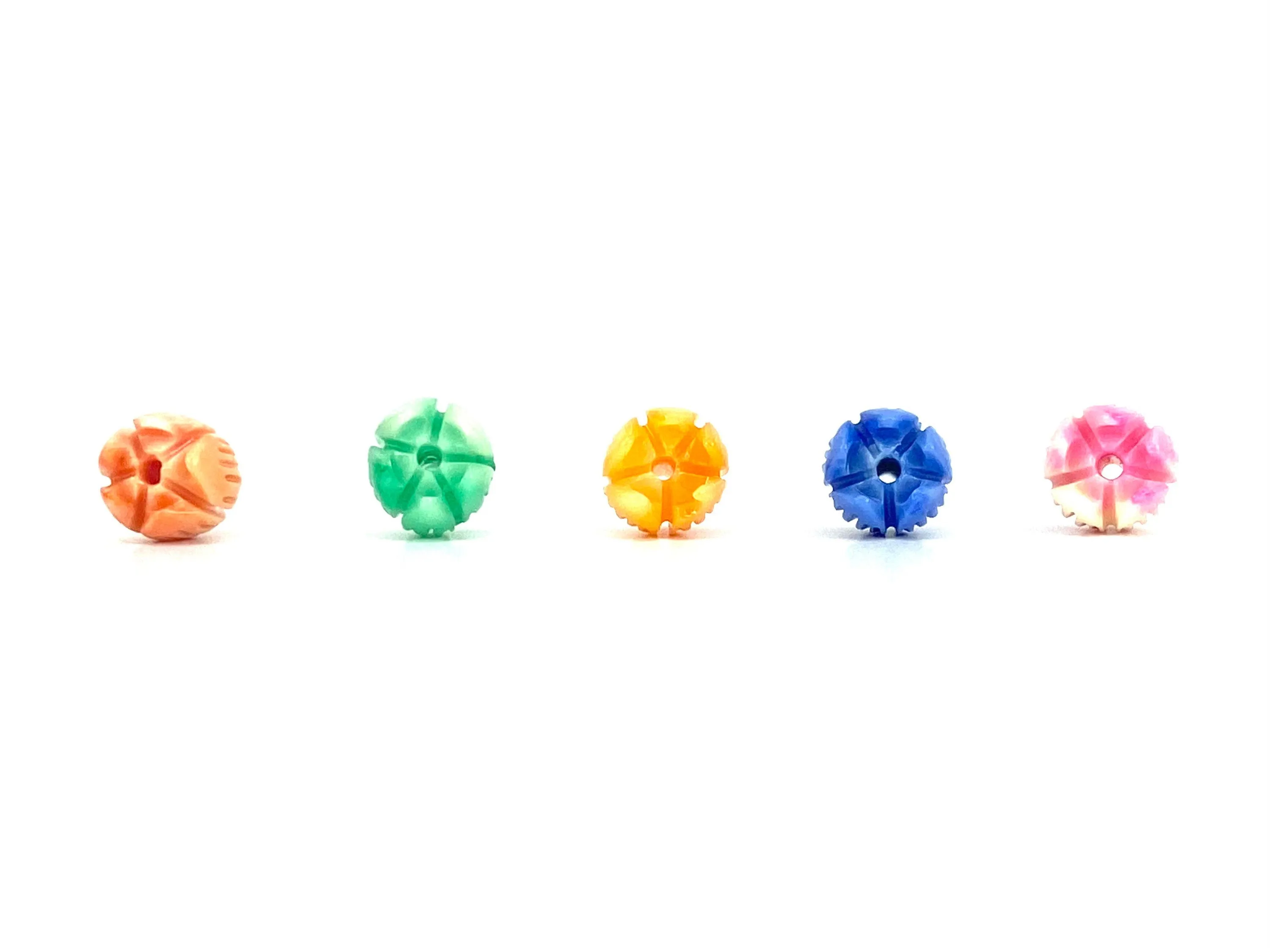 Mother Of Pearl Medium Pikake Beads (Assorted Colors)