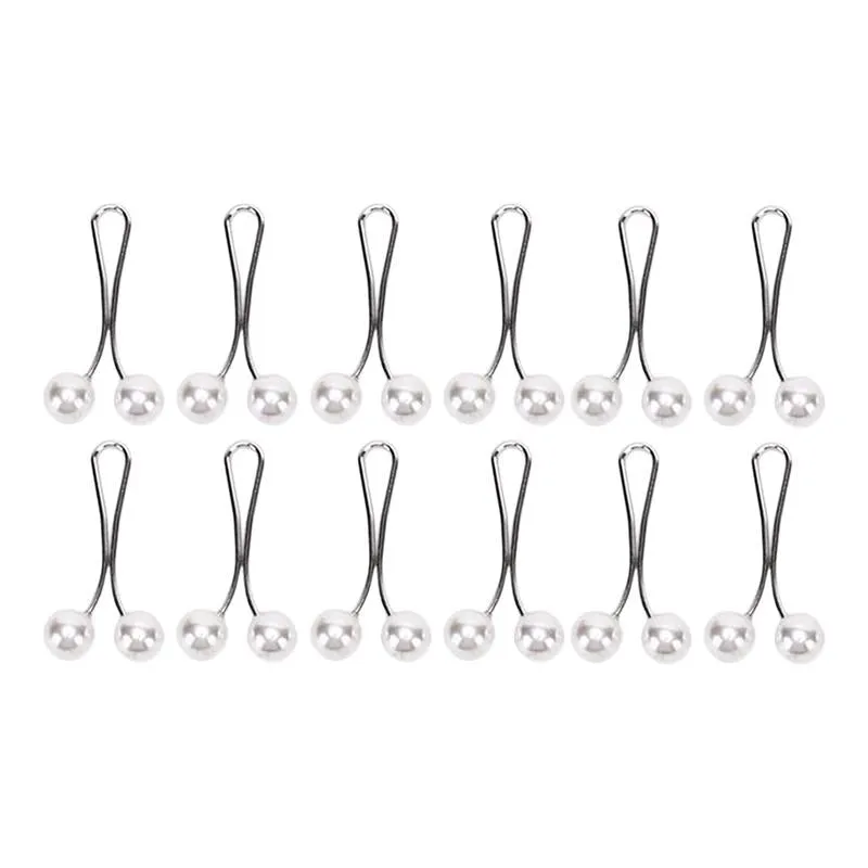 Multicolor Headscarf Pearl Pins