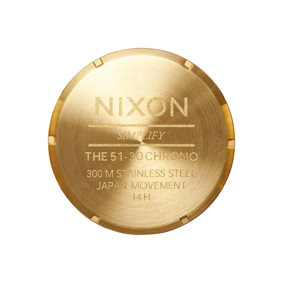 Nixon - 51-30 Chrono Watch Gold/Blue Sunray/Gold