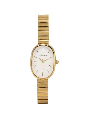 Noelle Gold Stainless Steel Analog Watch (Gold)