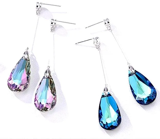 Ocean Inspired - Swarovski Crystal Drops