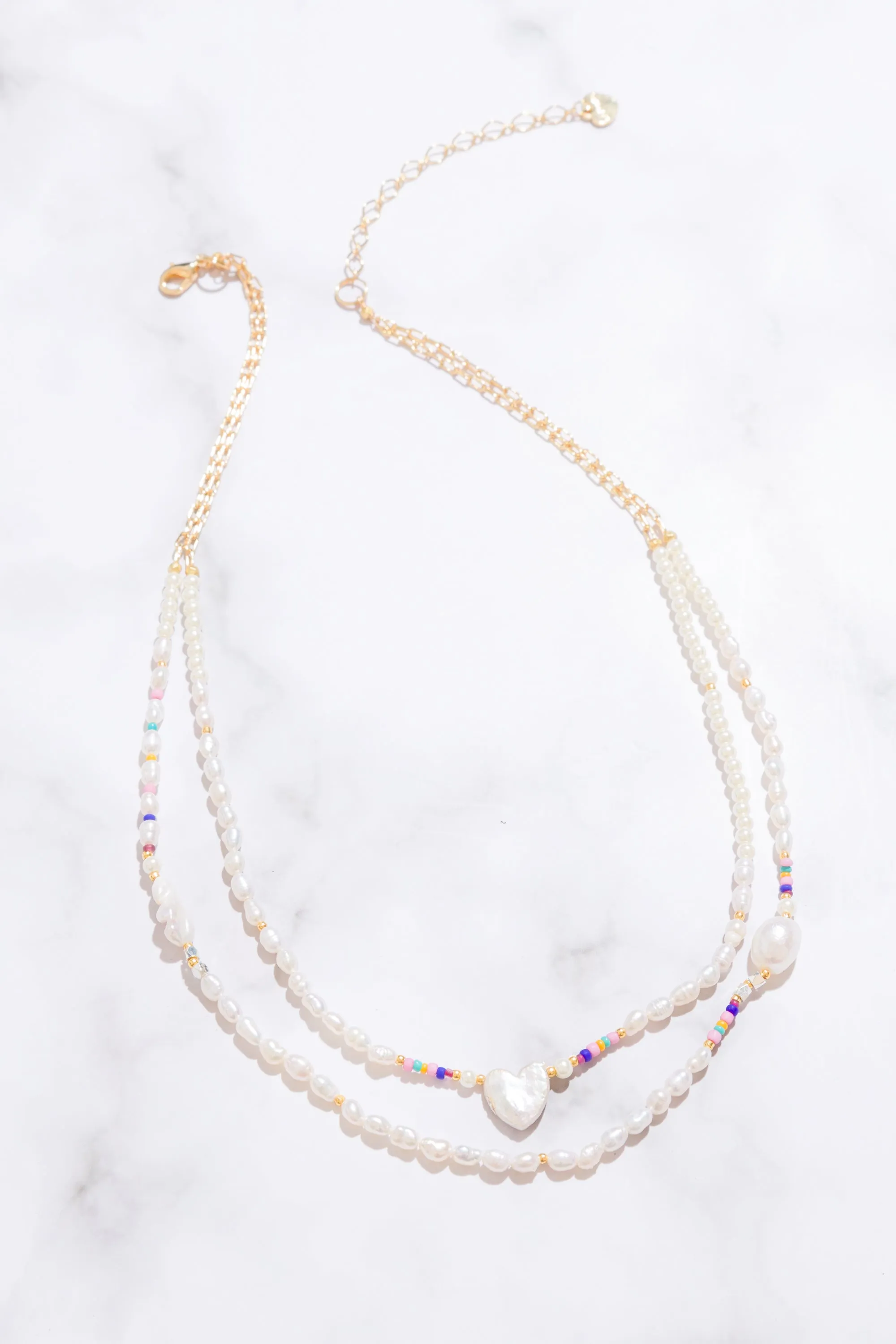 Olga Fresh Pearl Necklace
