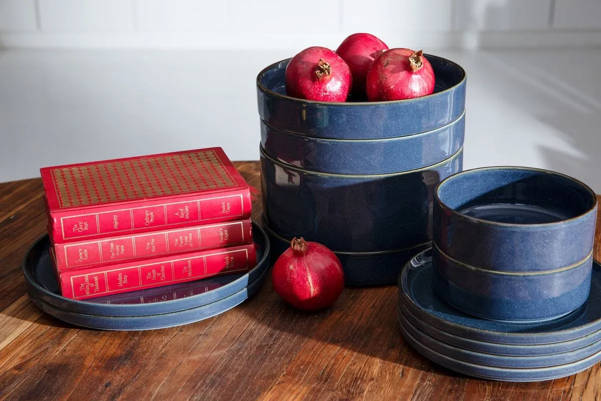 Omada Flat Stackable Mug Blue OM-0000054