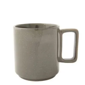 Omada Flat Stackable Mug Grey OM-0000061