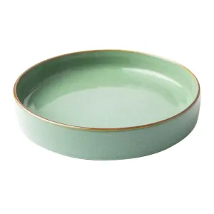 Omada Flat Stackable Pasta Bowl Green OM-0000039