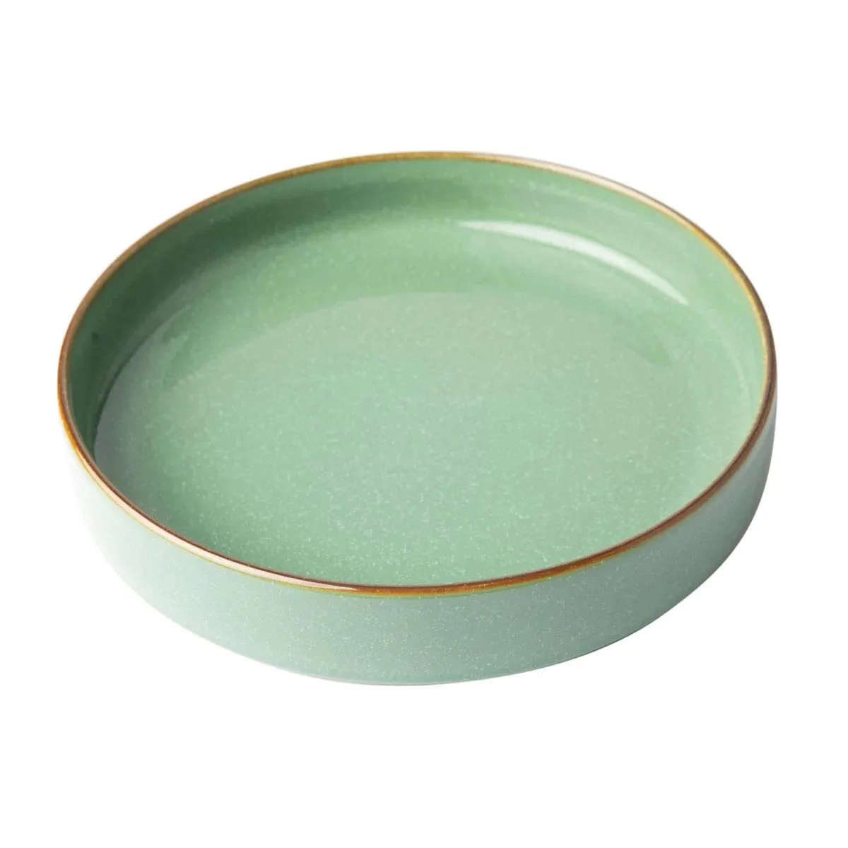 Omada Flat Stackable Pasta Bowl Green OM-0000039