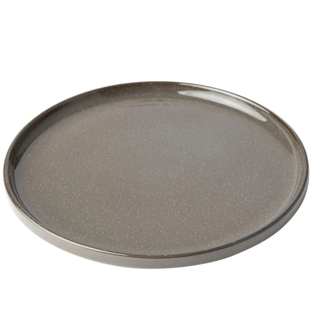 Omada Flat Stackable Side Plate Grey OM-0000058