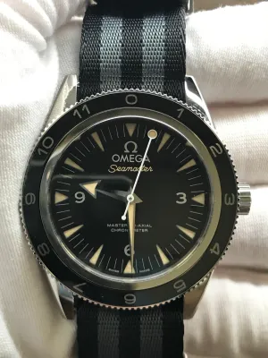 Omega Seamaster 300 L.E James Bond Spectre 233.32.41.21.01.001 Black Dial Automatic  Men's Watch