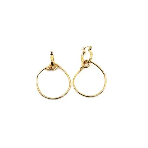 Organic Double Hoops
