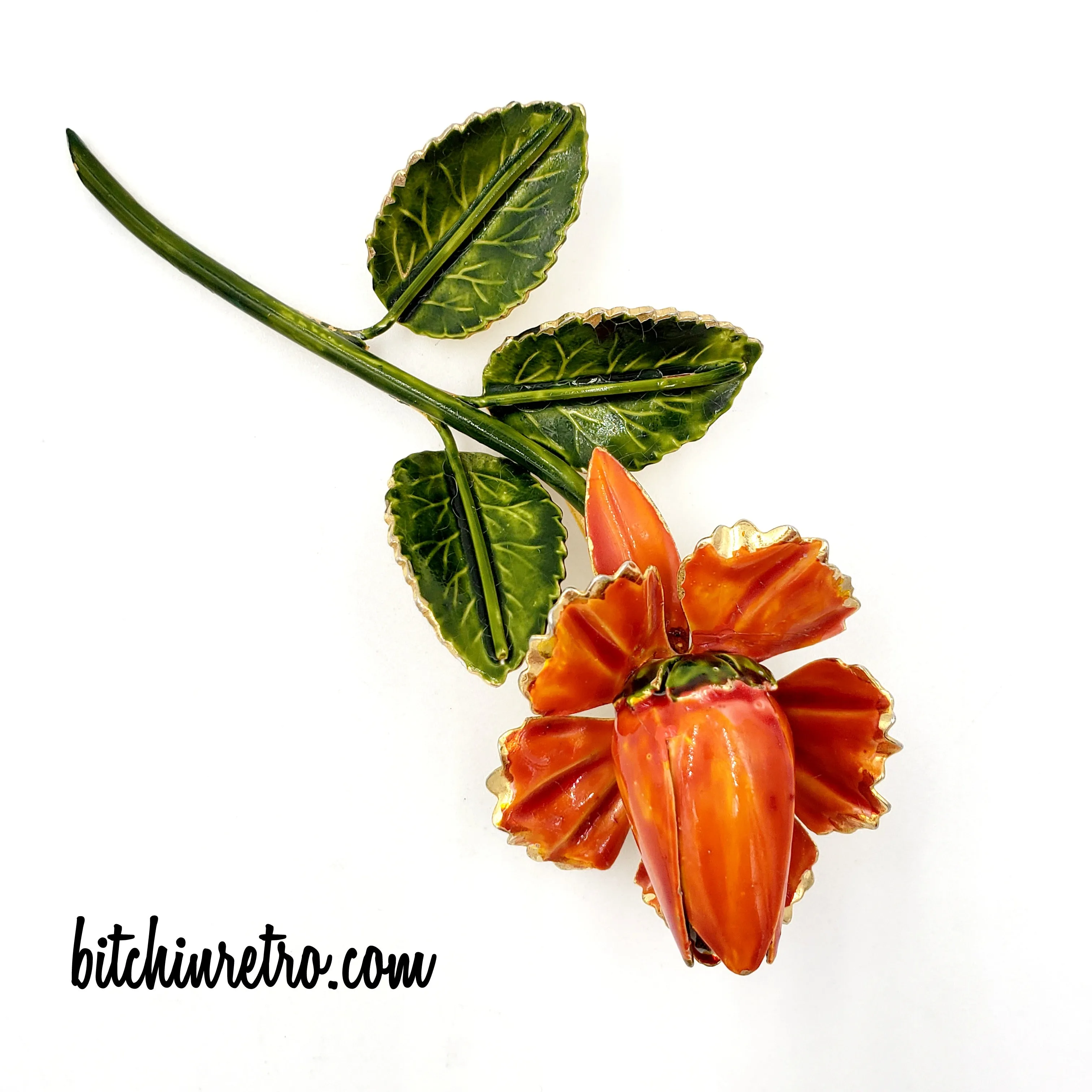 Originals by Robert Vintage Floral Brooch