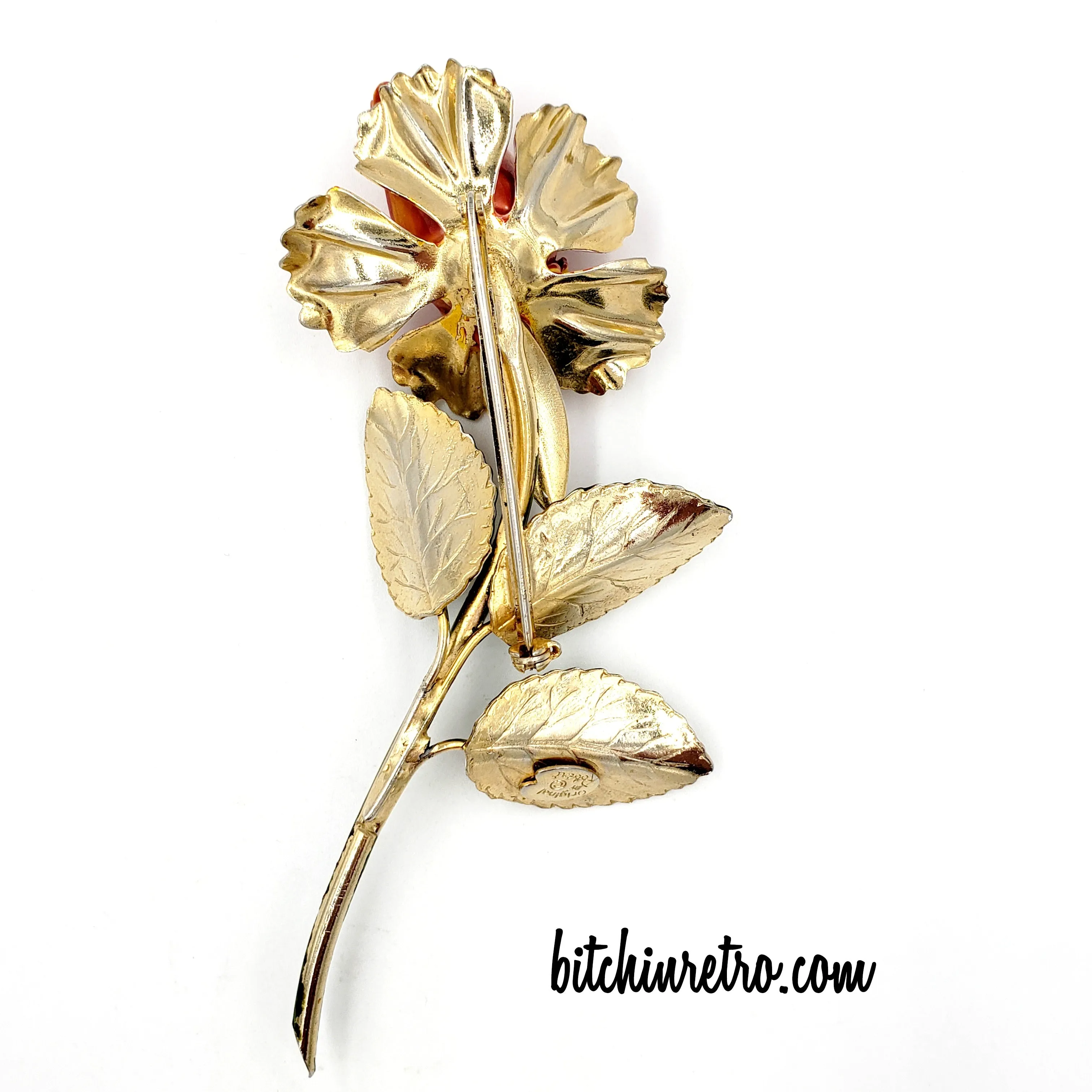 Originals by Robert Vintage Floral Brooch