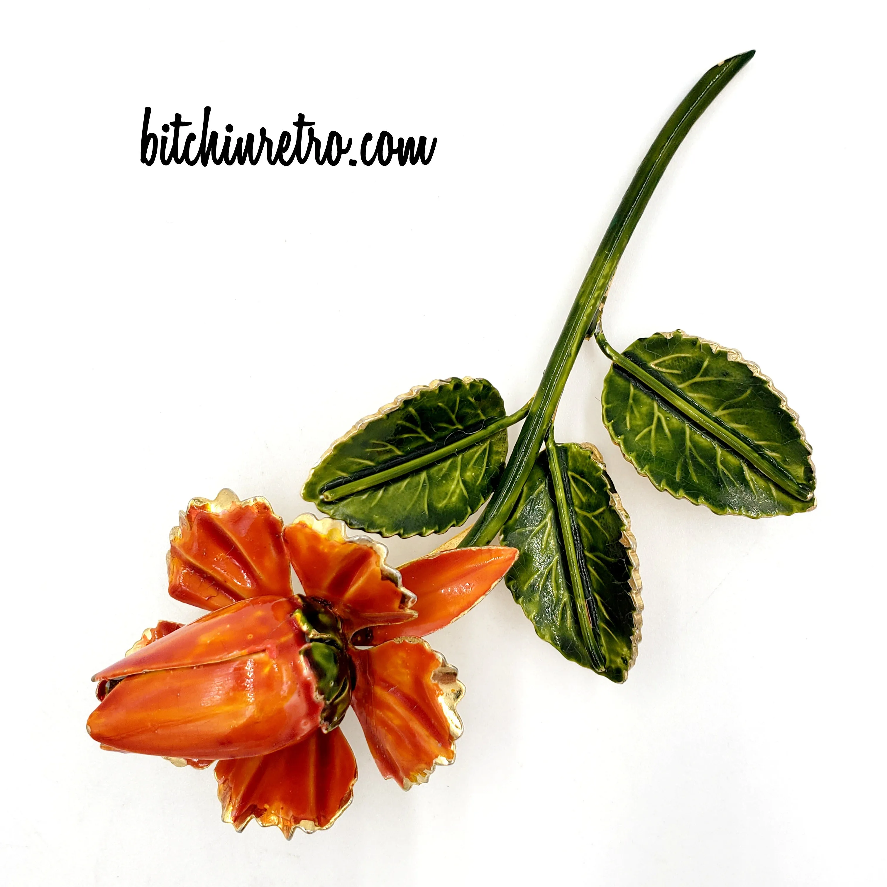 Originals by Robert Vintage Floral Brooch
