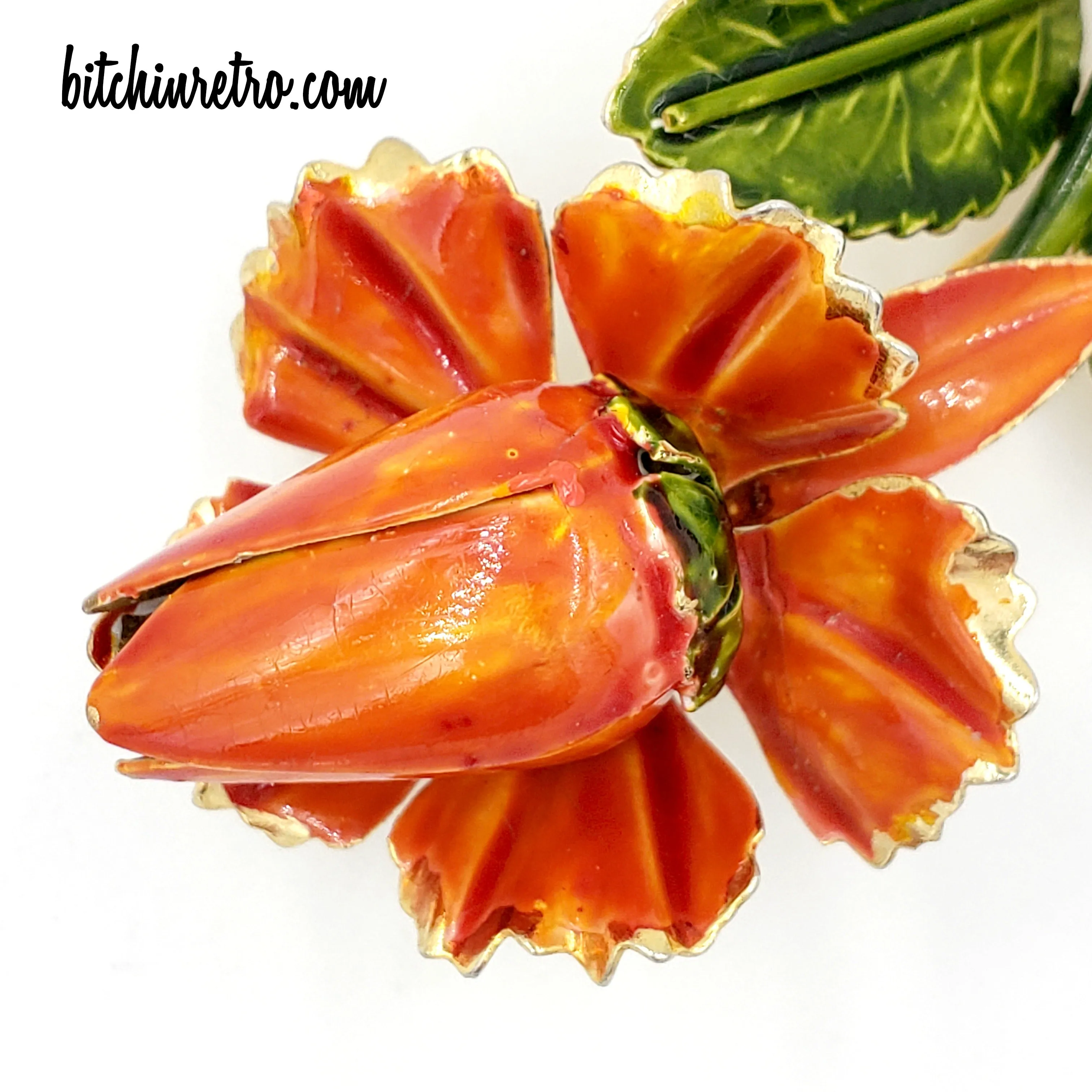 Originals by Robert Vintage Floral Brooch