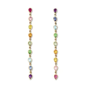 pear sapphire rainbow drops