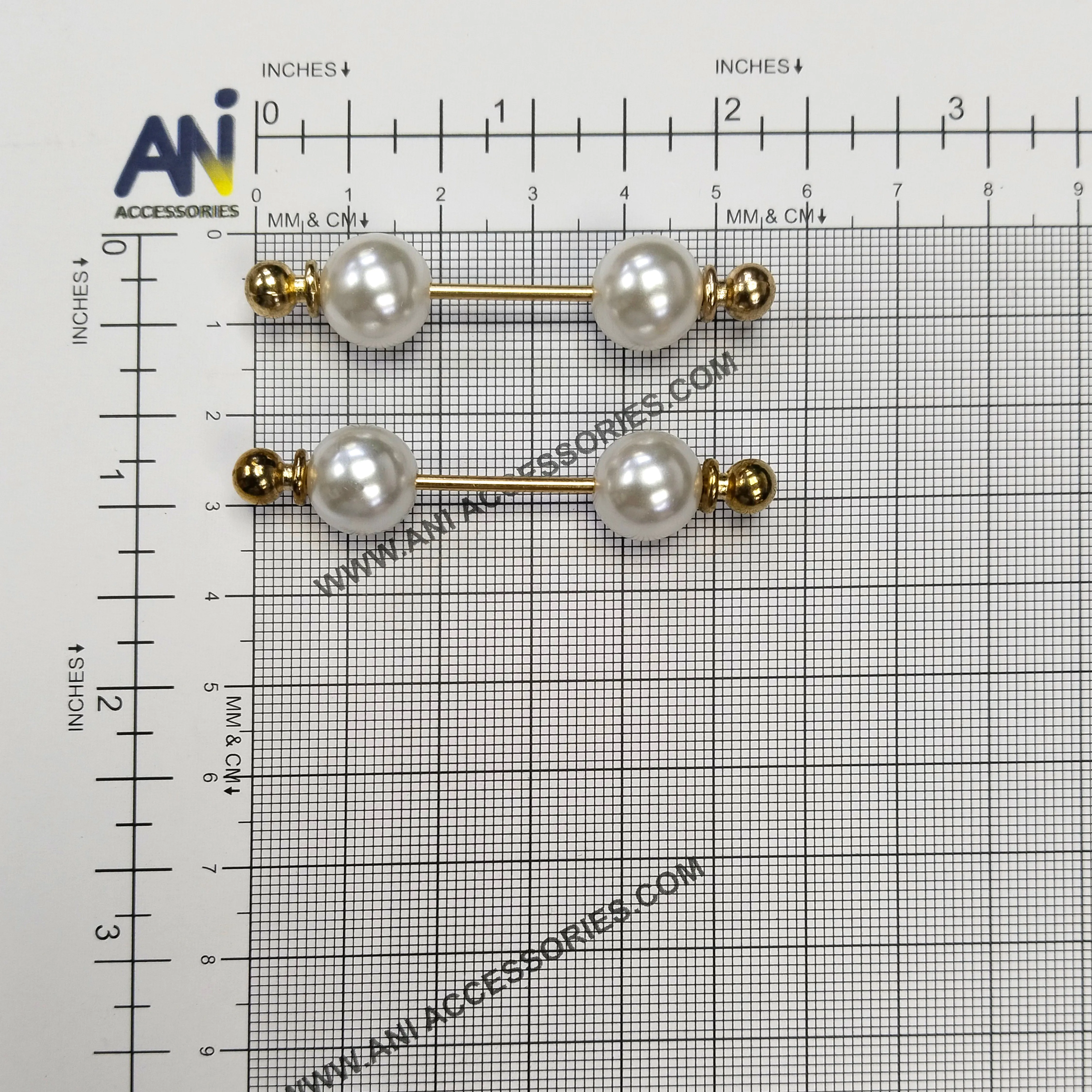 Pearl Bar Brooches for Women - Elegant Design