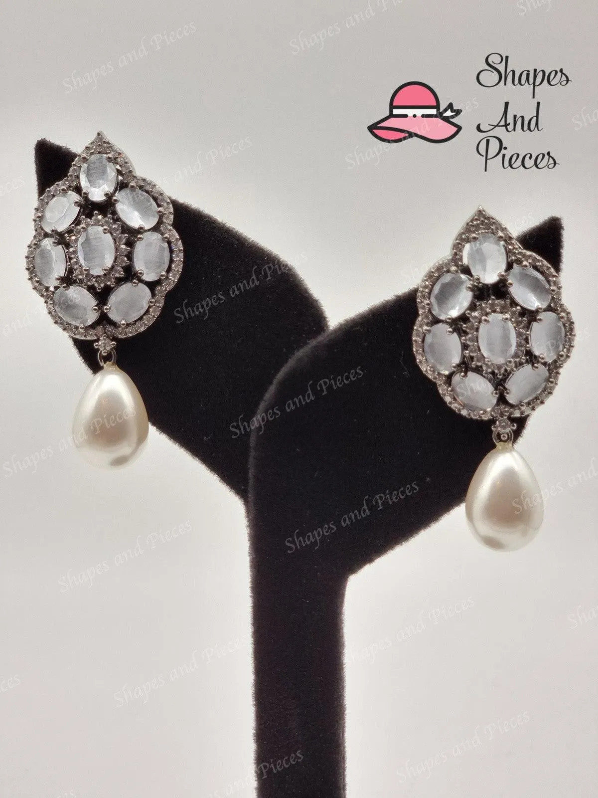 Pearl Drop Studs
