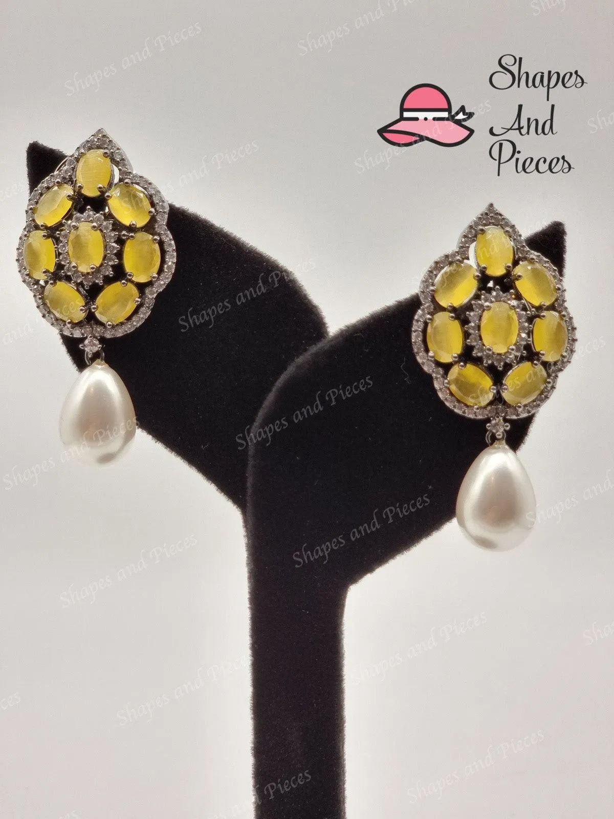 Pearl Drop Studs