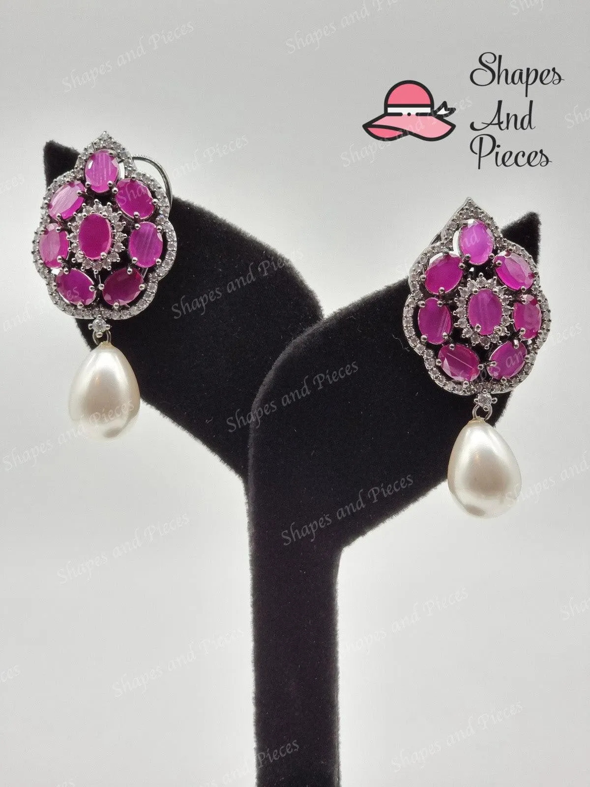 Pearl Drop Studs
