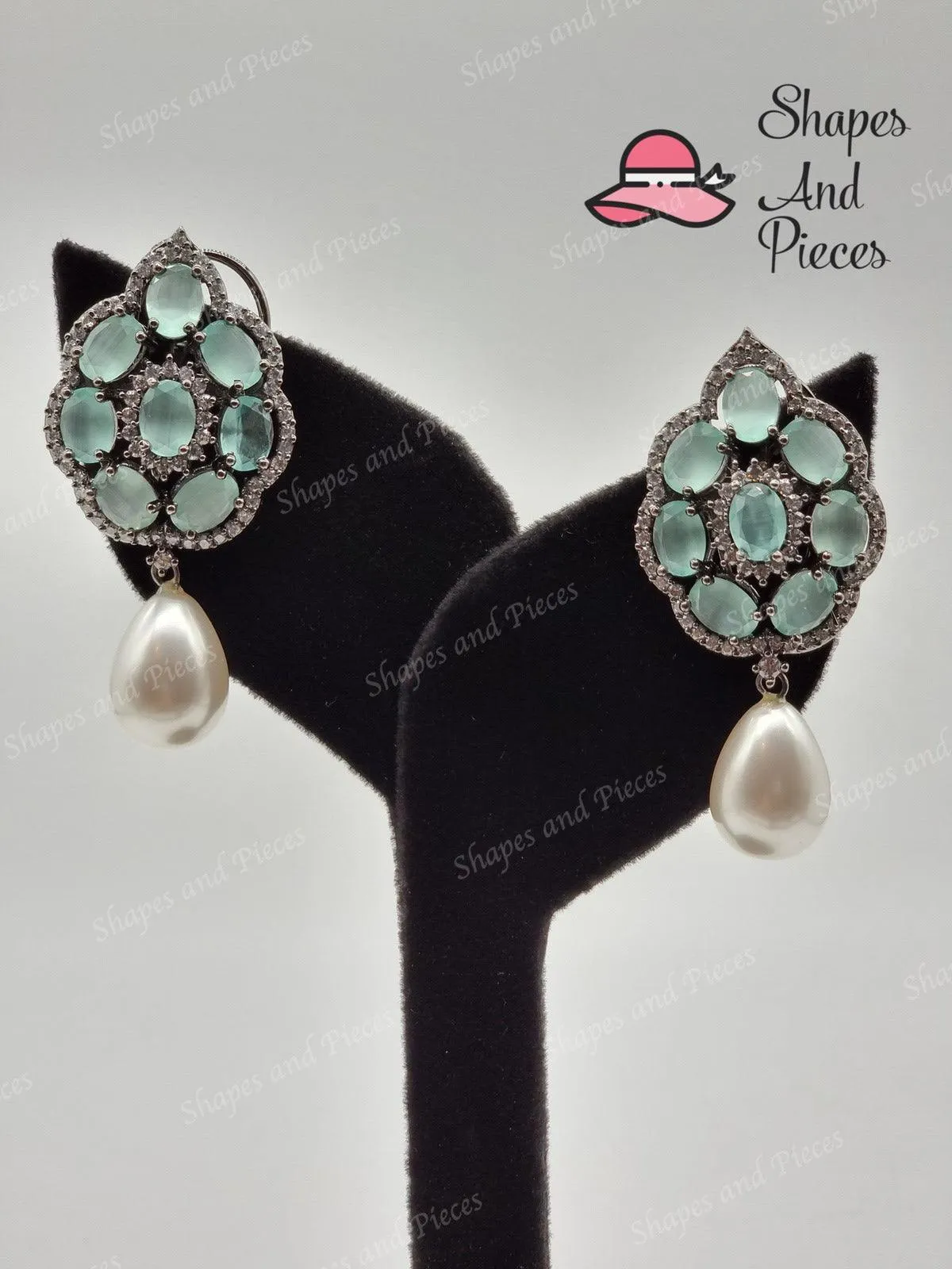 Pearl Drop Studs
