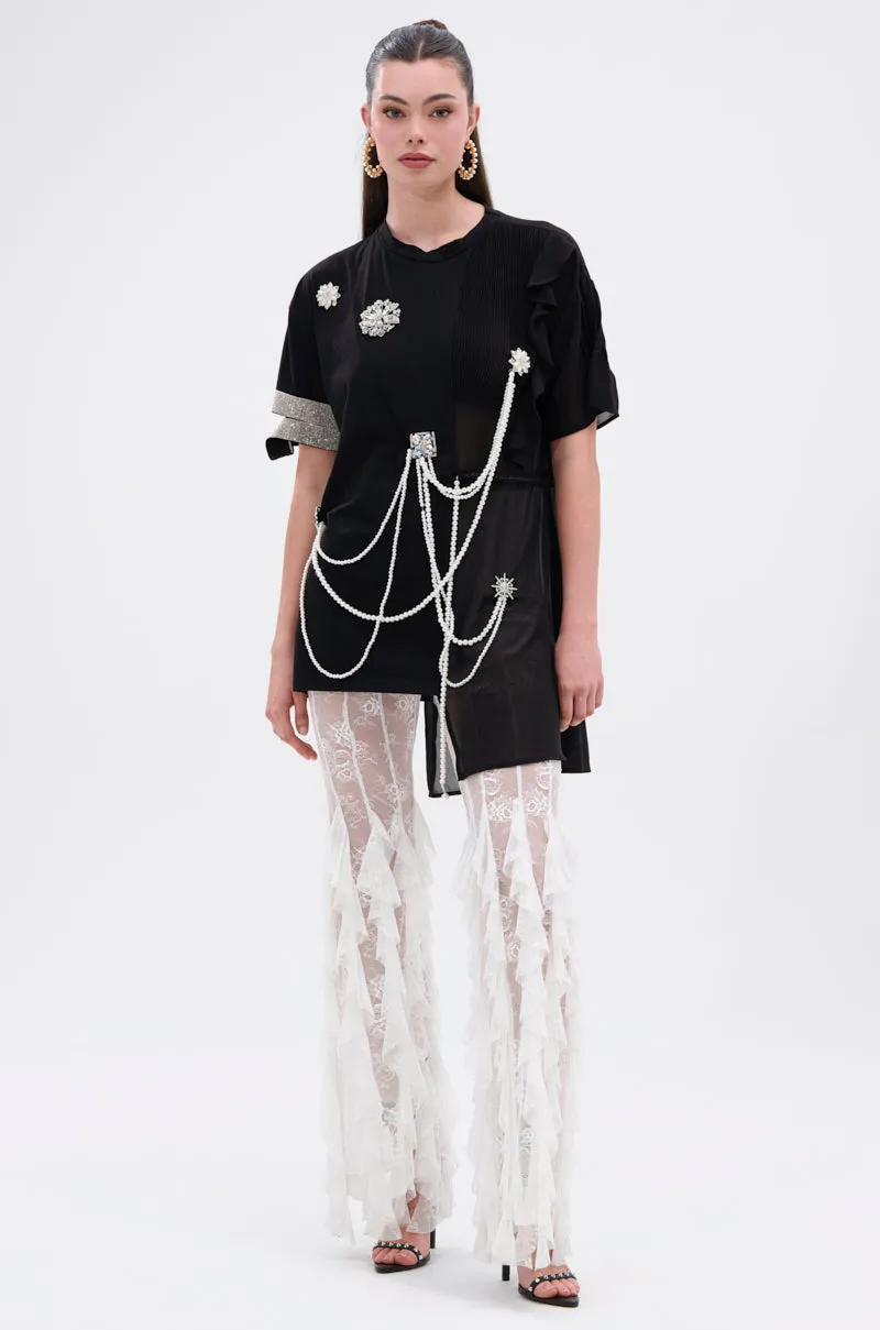 PEARL QUEEN OVERSIZED TEE
