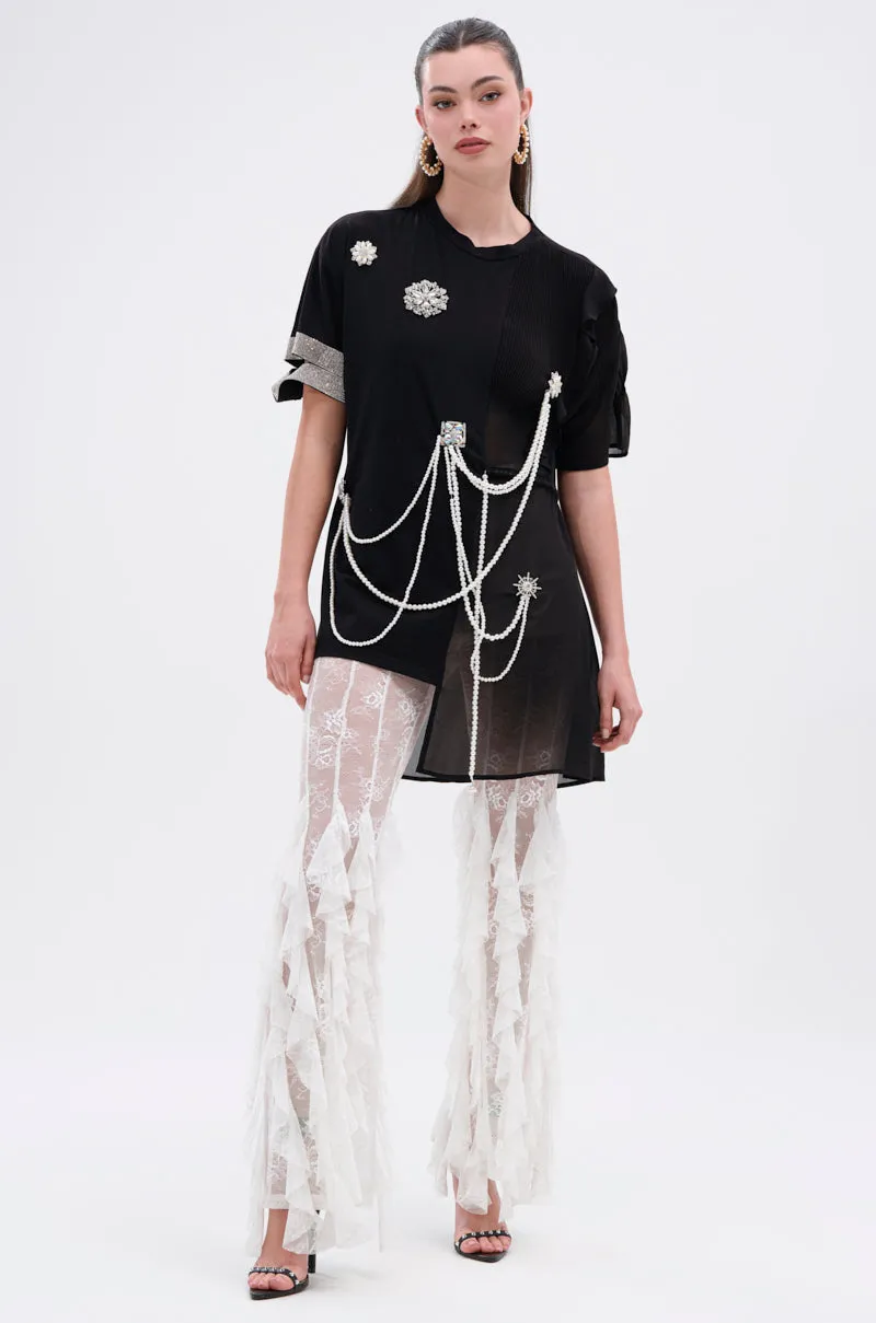 PEARL QUEEN OVERSIZED TEE