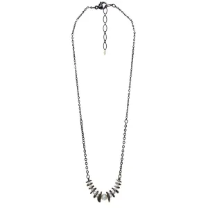 PEARL SILVER CUPS NECKLACE