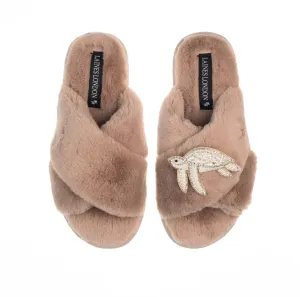 Pearl Turtle Slippers