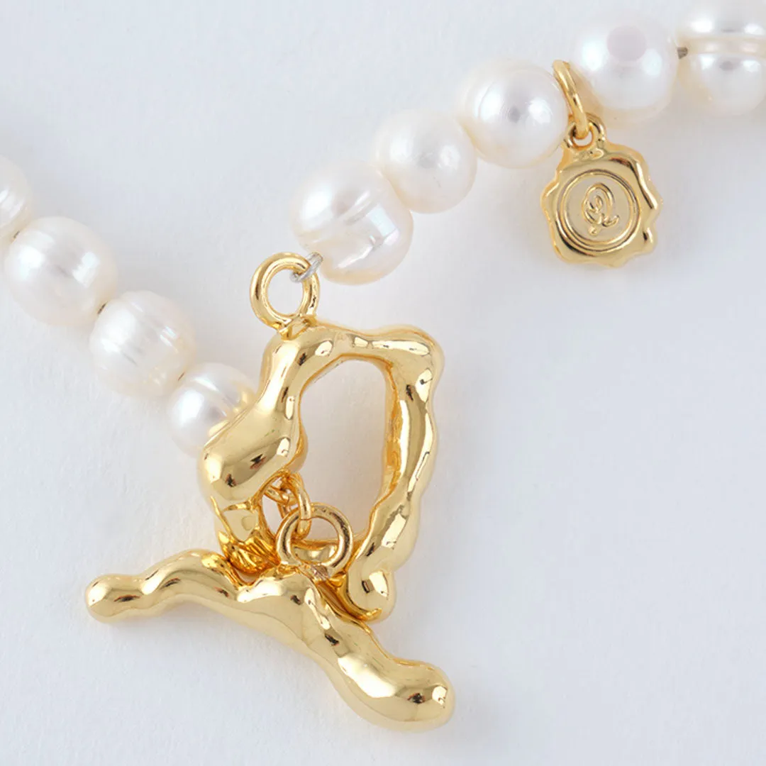 Penguin Baroque Freshwater Pearl Necklace【Japan Jewelry】