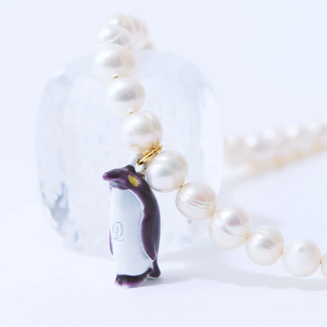Penguin Baroque Freshwater Pearl Necklace【Japan Jewelry】