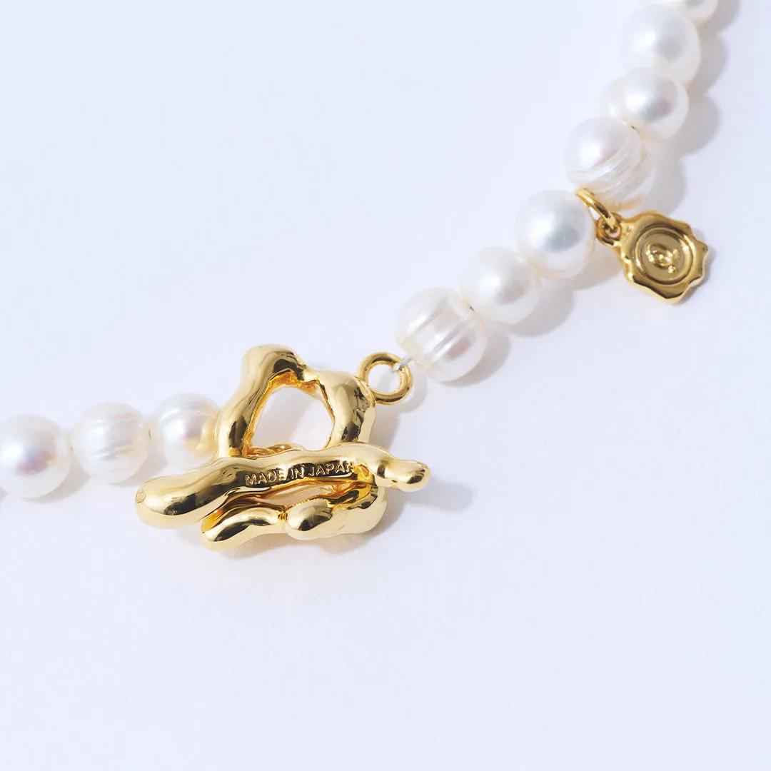 Penguin Baroque Freshwater Pearl Necklace【Japan Jewelry】