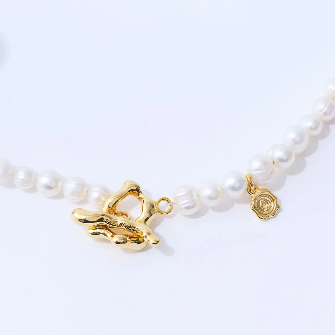 Penguin Baroque Freshwater Pearl Necklace【Japan Jewelry】