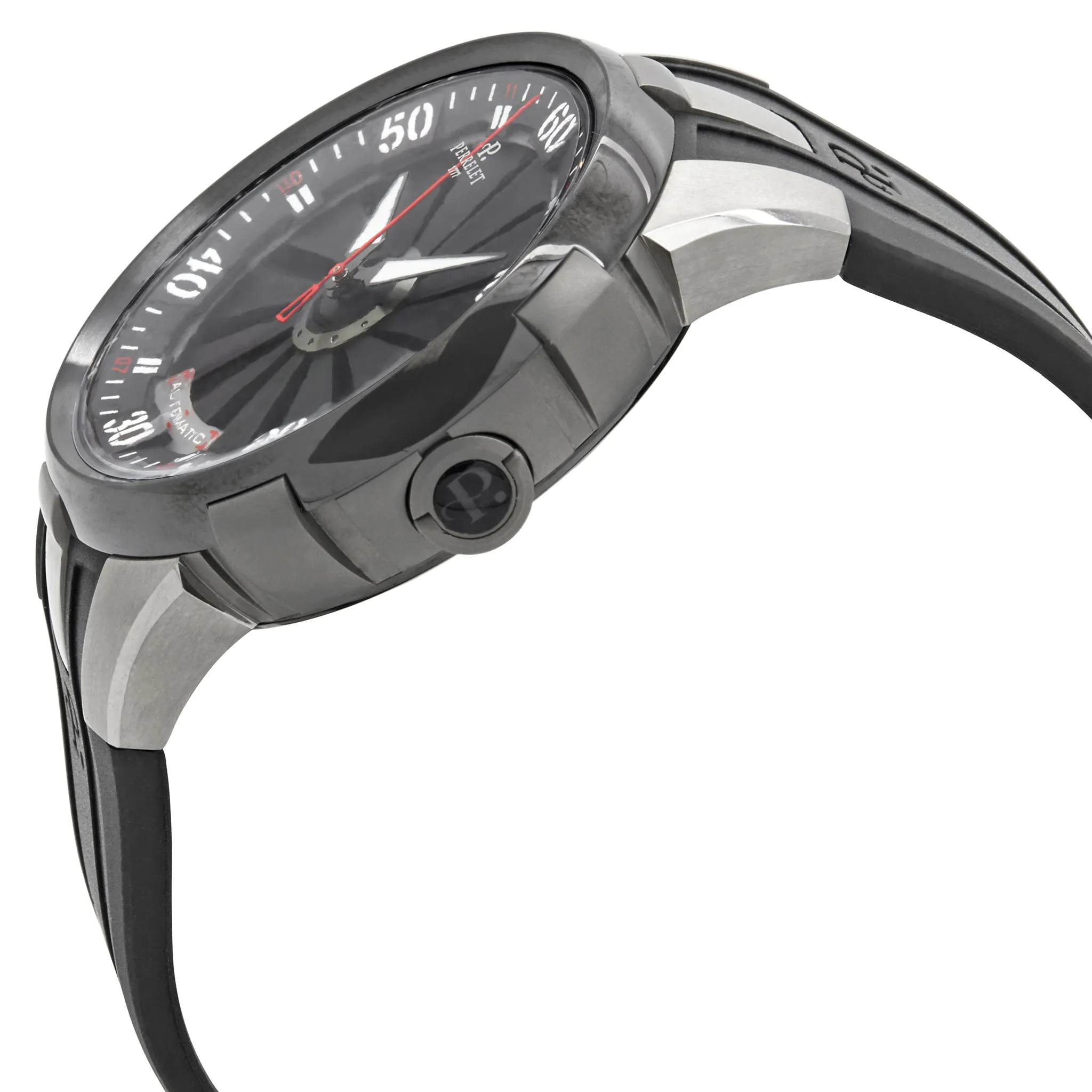 Perrelet Turbine XL A1050 Black Dial Automatic Men's Watch