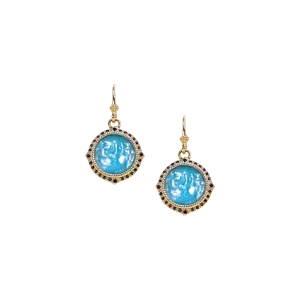 PERUVIAN OPAL DROP EARRINGS